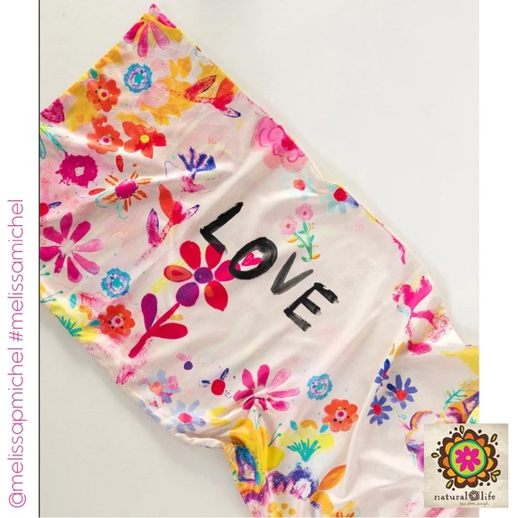 Natural Life Satin Body Pillow Cover - Picture 3 of 3